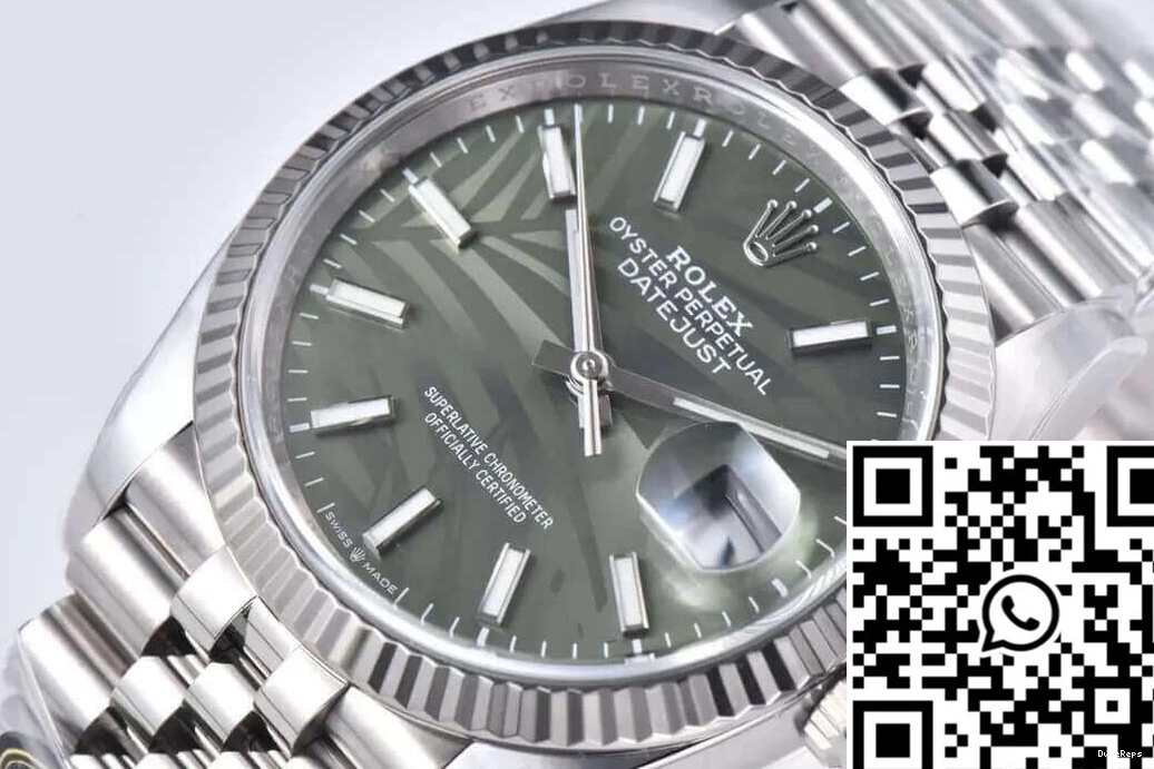 Rolex 36MM Datejust Stainless Factory Steel Clean M126234-0047 0406